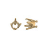 Embeddable Round Prong Setting - Bronze - 6mm - *Pack of 20*