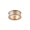 Ring Core 8mm wide - Channel - Copper - UK Size N 1/2