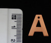 1pc Copper Alphabet Blank