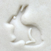 Acrylic Stamp (KS) - Rabbit - 10mm