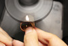 See through discs, makes polishing and grinding easier as you see what you are doing.