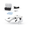 Magnifier Spectacles Set With Rechargeable LED Light