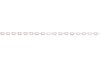 Sterling Silver 1.3mm Flat Cable Chain (Per 30cm)