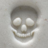 Acrylic Stamp (KS) - Skull - 10mm