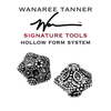 Wanaree Tanner Hollow Form System - Rondelle 10 Sided Kit