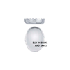 Bezel Cup Serrated Oval - Fine Silver - 14x10mm