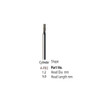 Plated Diamond Points - Cylinder - 1.2mm 106-APD2