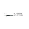 Foredom A-M19 Screw Type Mandrel Shank - 3.17mm (1/8") 106-A-M19