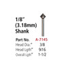 Foredom High Speed Steel Cutter - Hart 106-A-7145