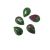 Cabochon - Pear - Ruby in Zoisite - 25mm