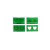 Bead Builder Mould Set - Heart all 4 parts