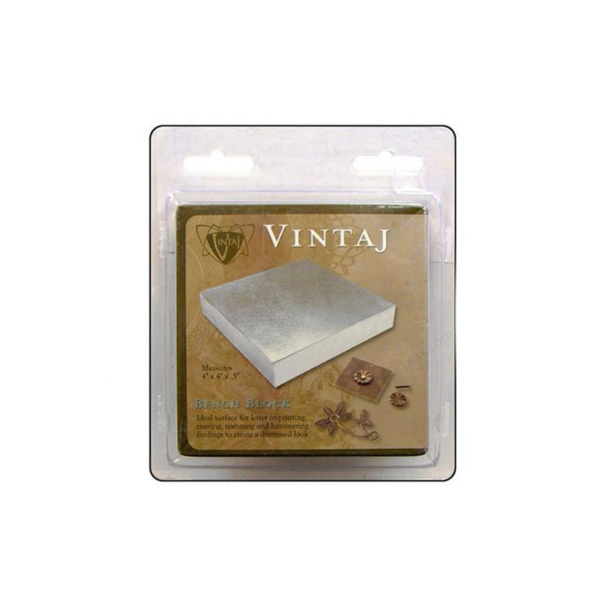 Steel Bench Block Vintaj Metal Clay Ltd