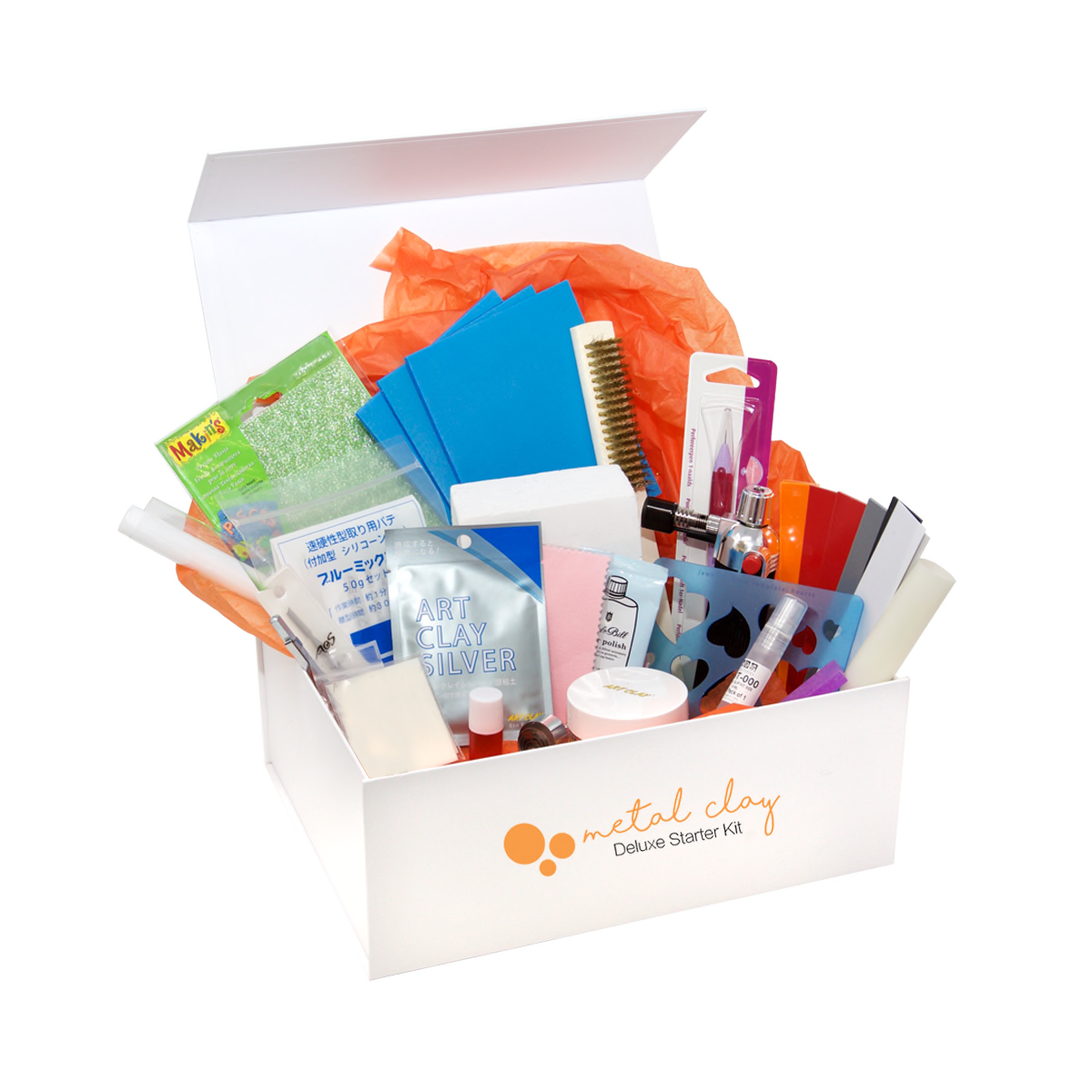 Metal Clay Deluxe Starter Kit The ultimate kit for silver clay