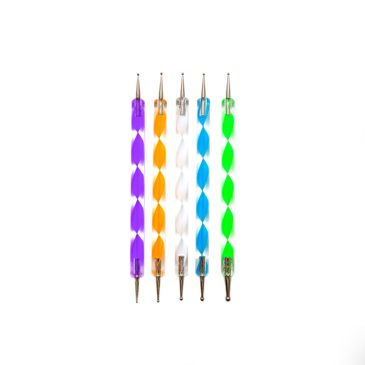 Ball Burnisher Set of 5 (Embossing Tool) Metal Clay Ltd