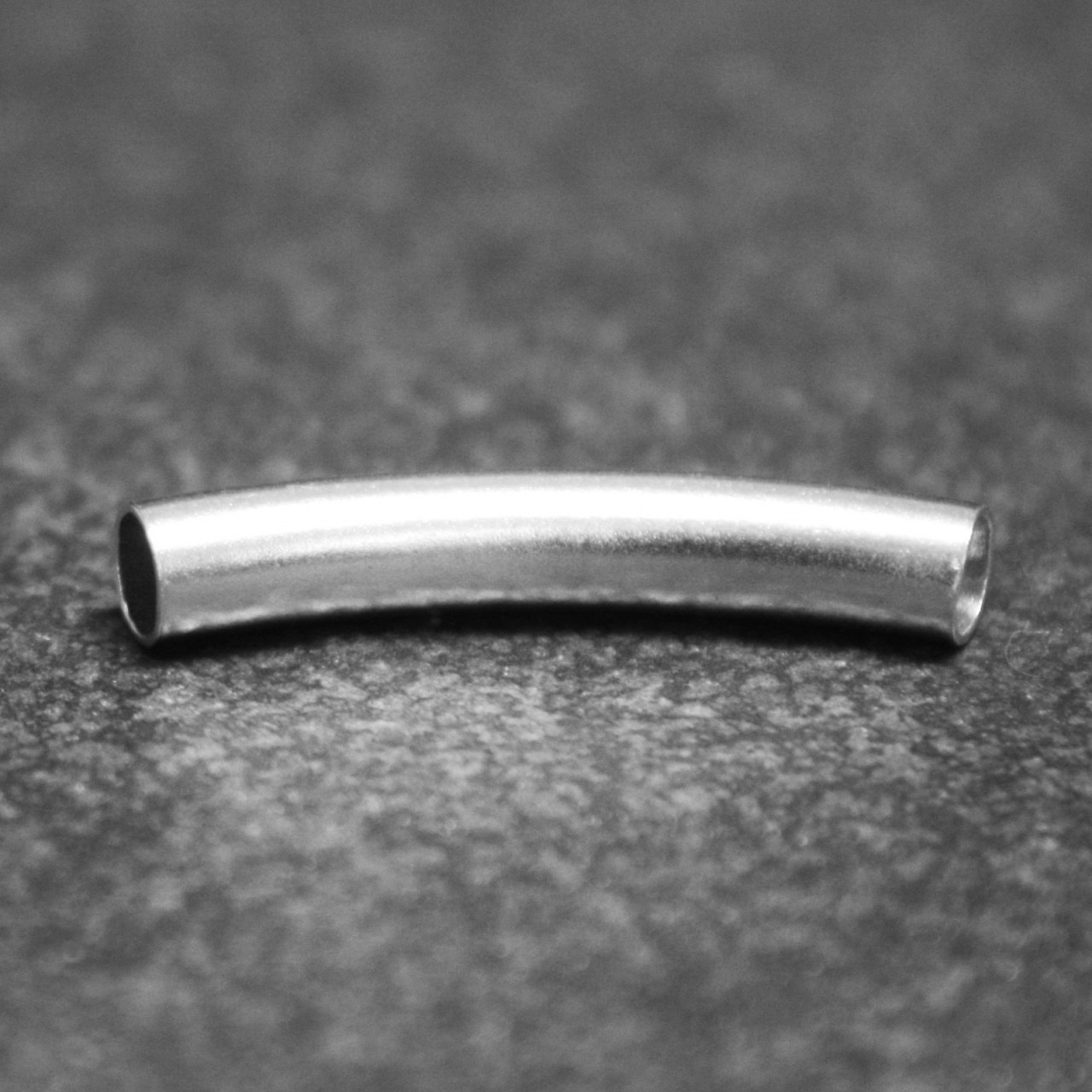 Fine Silver Tube Bail- 5mm x 25mm