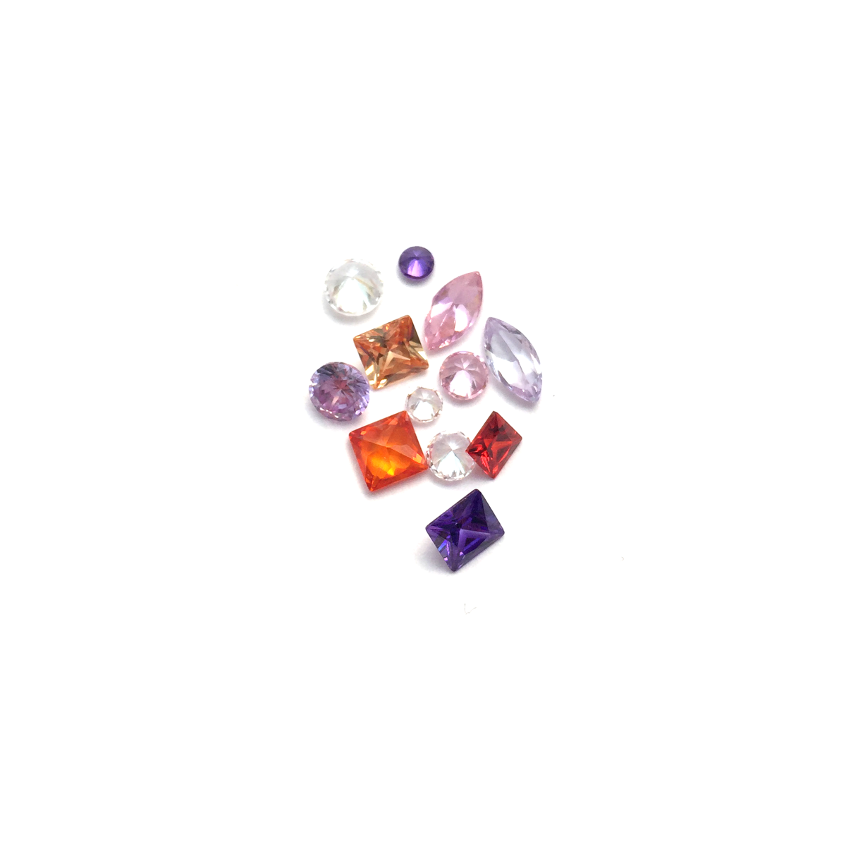 Lab Created Gempack - Shape Selection (12 stones)