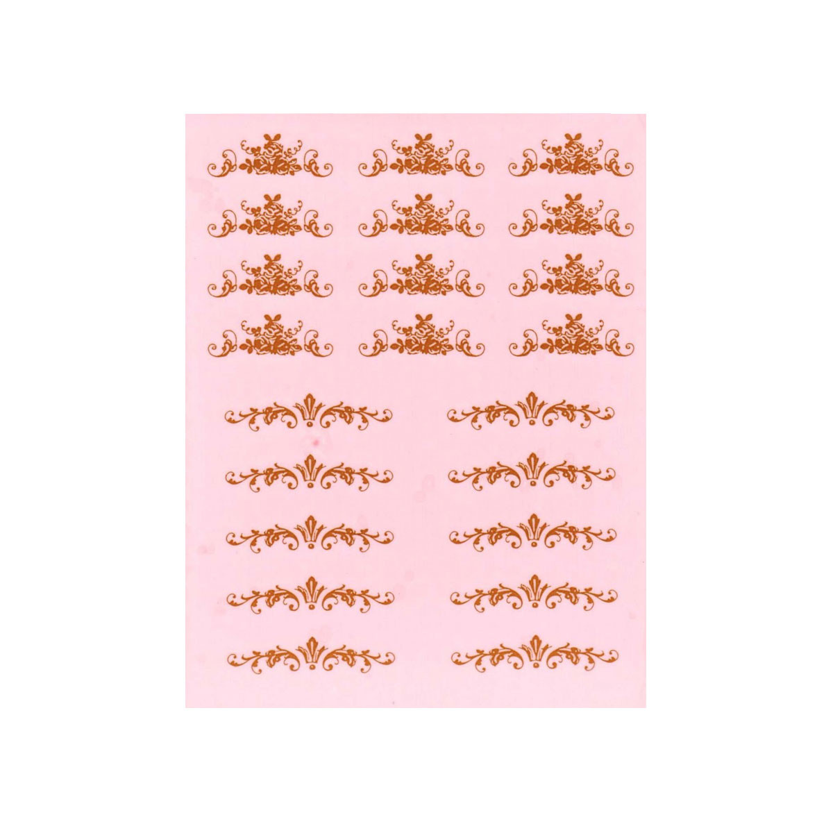 Gold Decals - Pattern D - 102-I139D