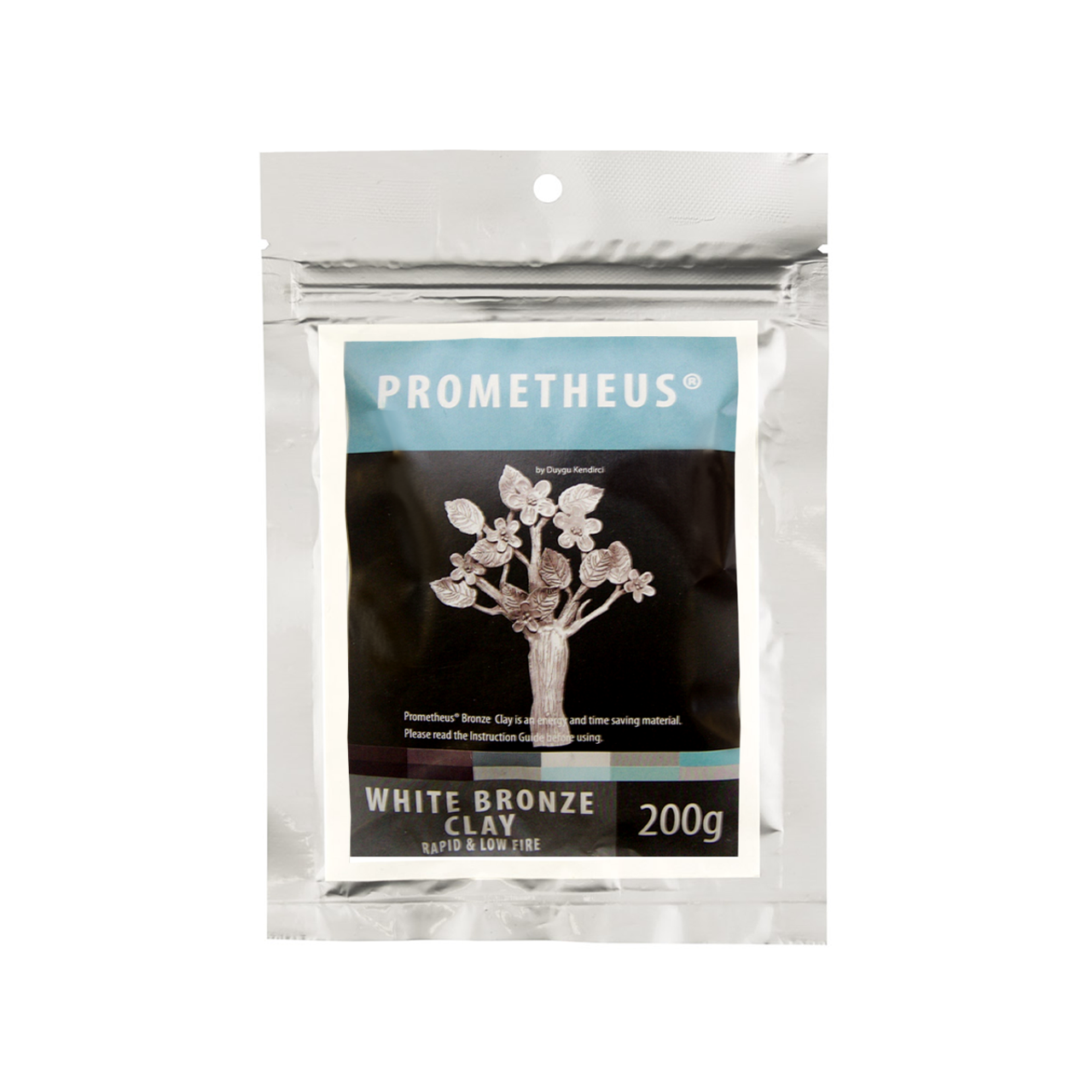Prometheus White Bronze Clay - Rapid & Low Fire