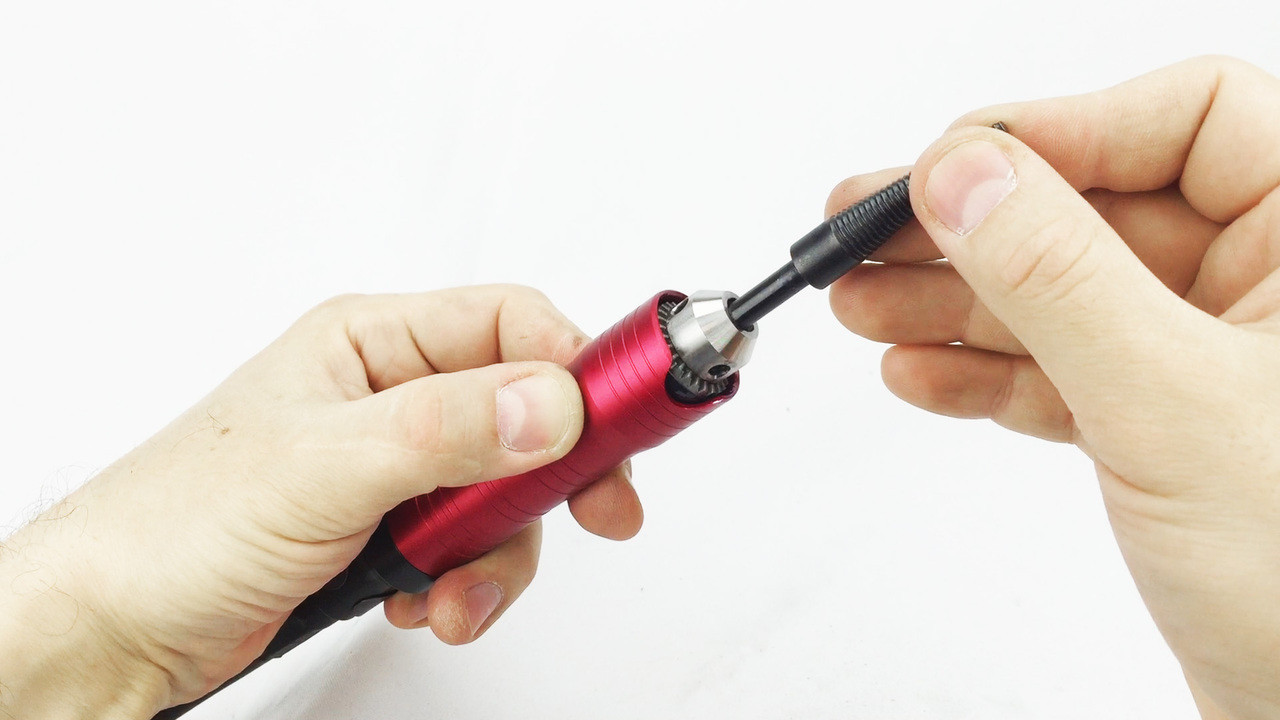 QuickScrew Brush Adaptor (sold separately)
