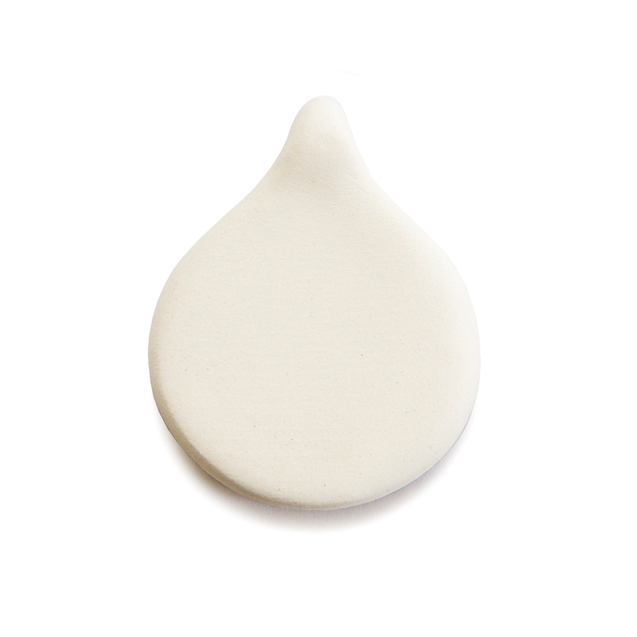 Ceramic Bead Unglazed - Drop Round Bead