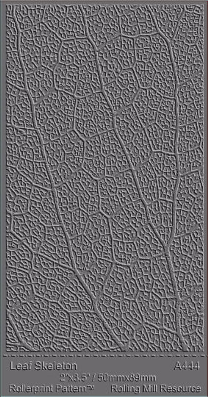 RMR Laser Texture Paper - Leaf Skeleton - 50 x 89mm