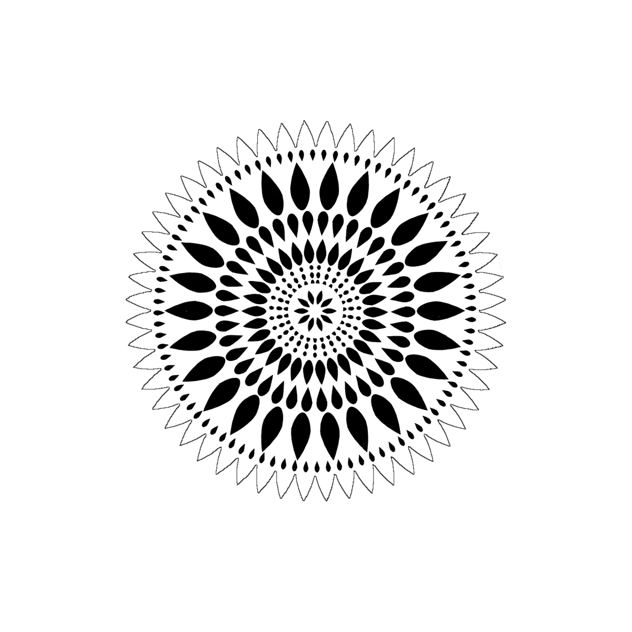 The Crafters Workshop 6x6 Stencil - Zinnia | Metal Clay Ltd the-crafters-workshop-6x6-stencil-zinnia-metal-clay-ltd