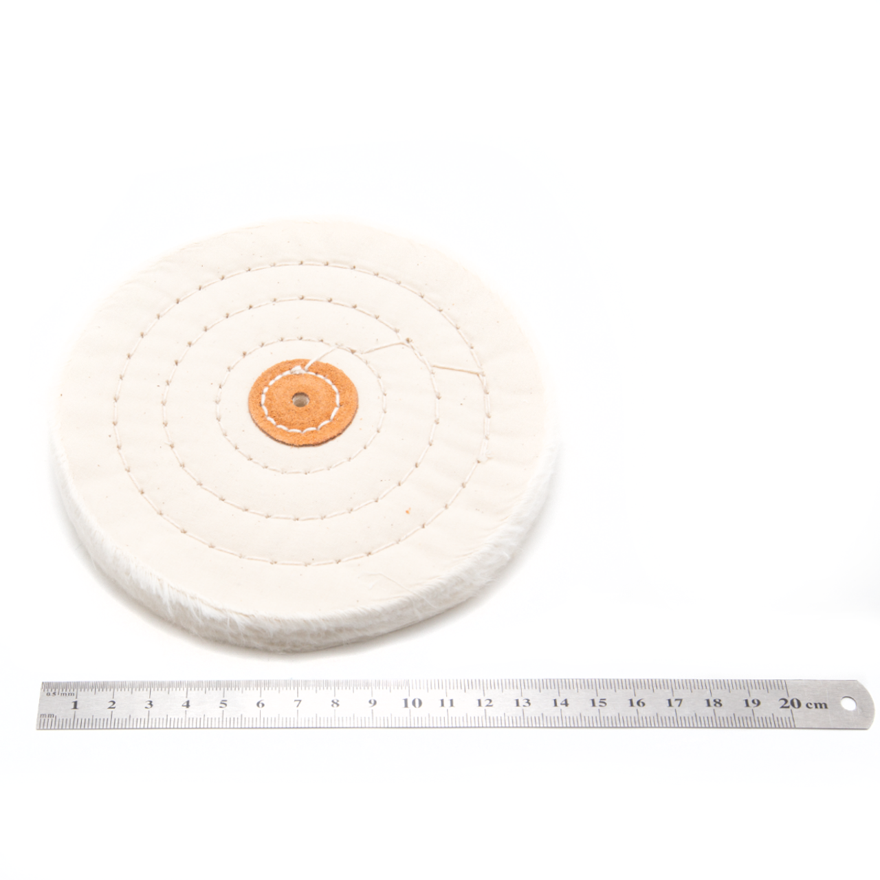 Polishing & Buffing Muslin Wheel - 60 Layers, 15.2cm