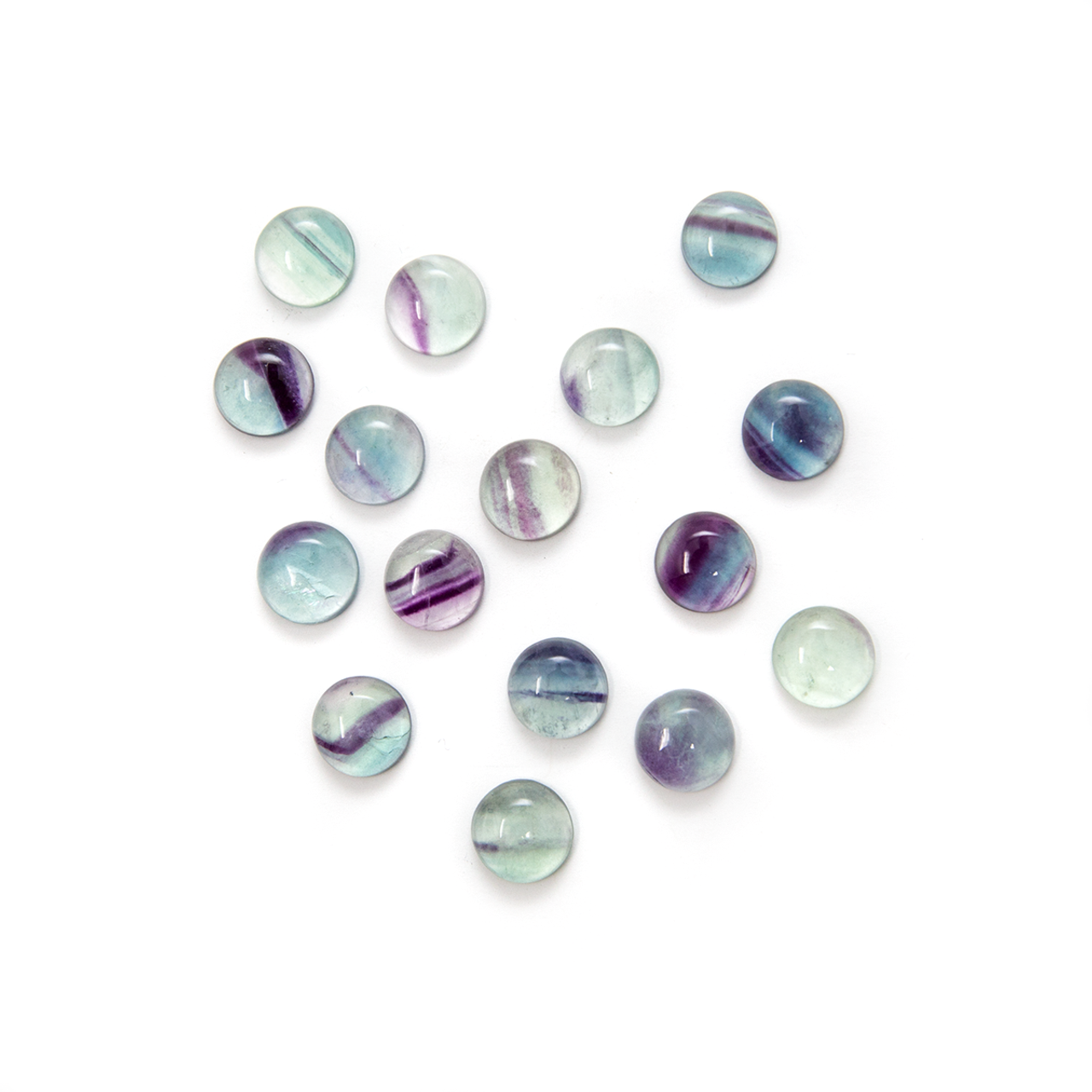 Round Cabochon - Fluorite - 10mm