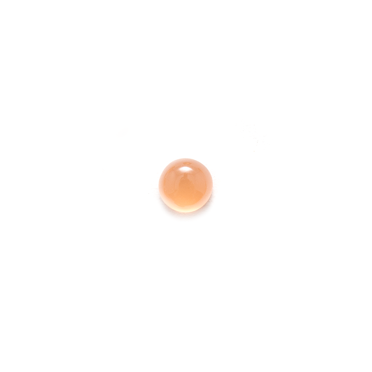 Round Cabochon - Moonstone Peach - 3mm