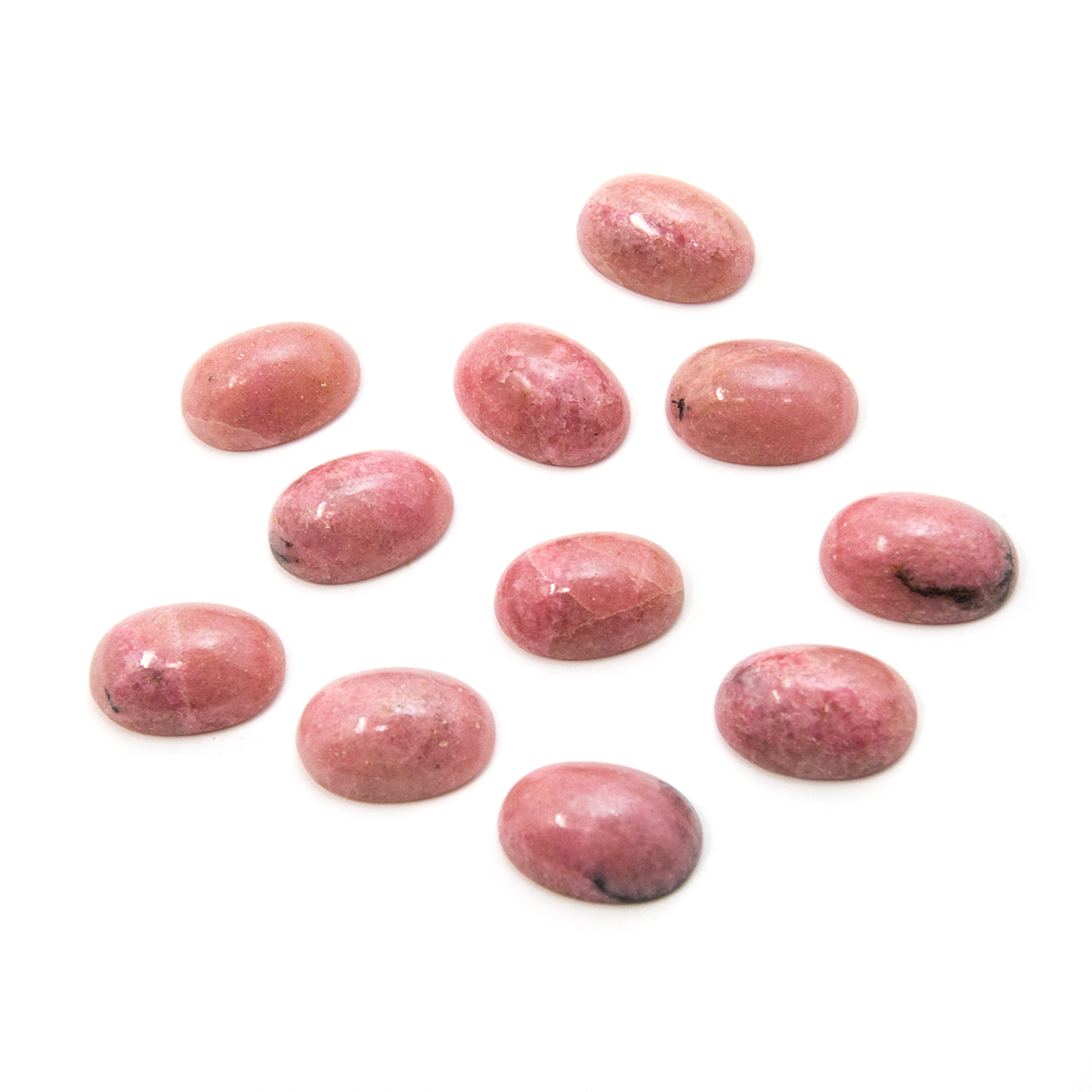 Oval Cabochon - Rhodonite - 10x14mm