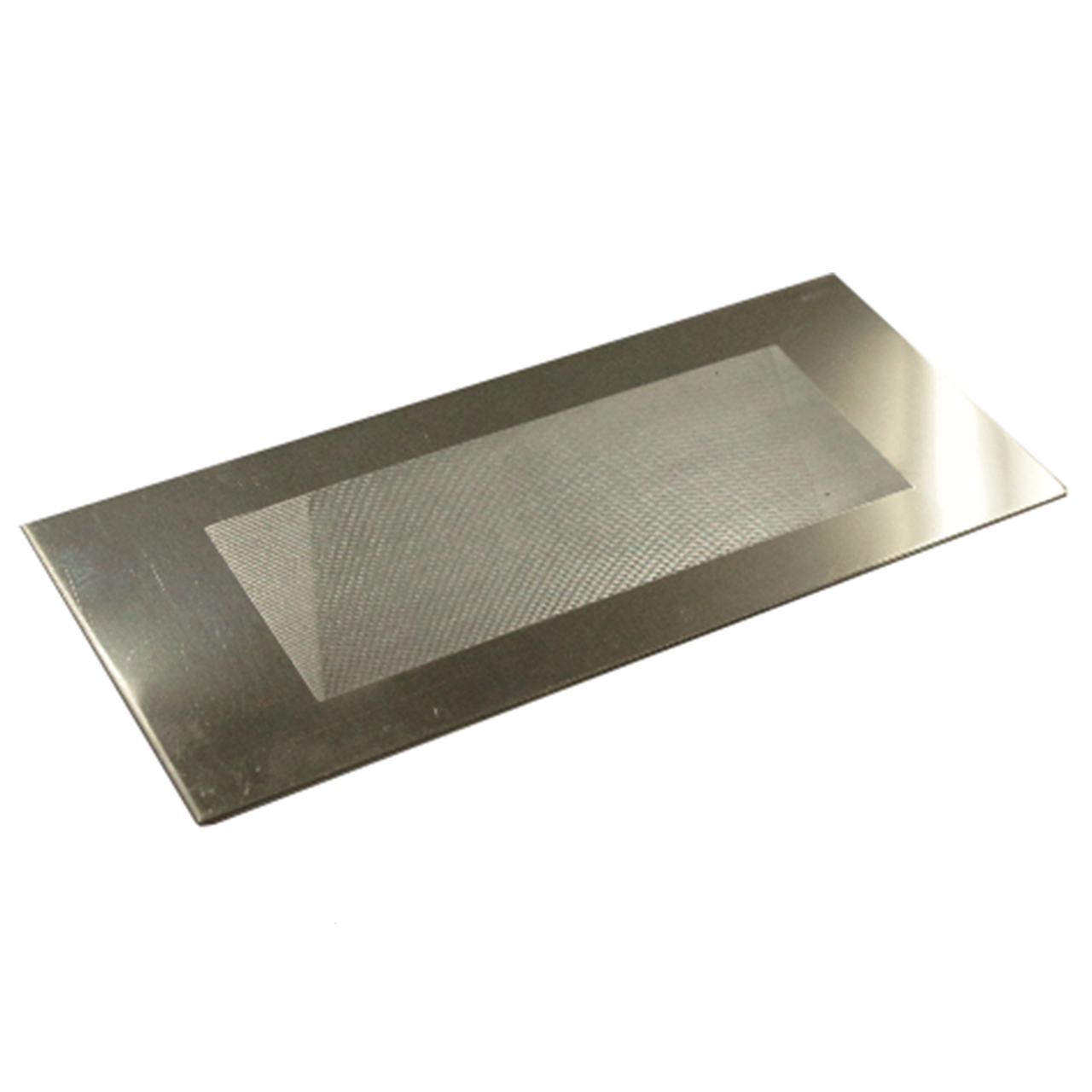 Stainless steel sanding card, fine grit.