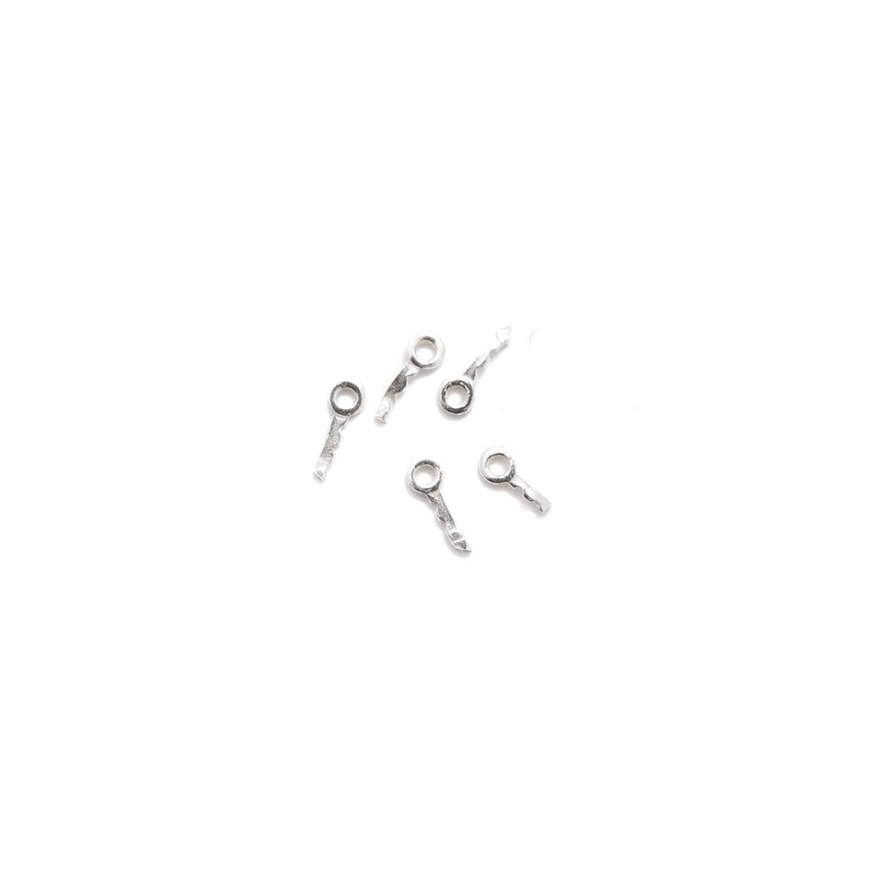 Embeddable Fine Silver Eyelet/Jump Ring - Economy - Small - 10 Pack