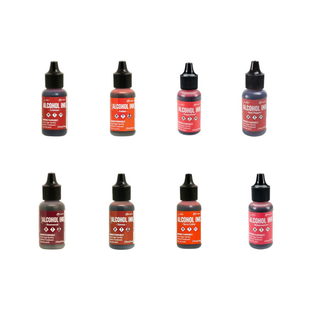 Alcohol Ink Red Tones - 14ml (244-RED)
