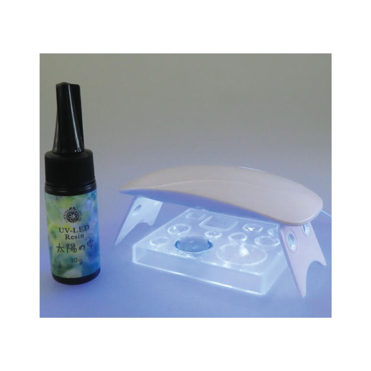 UV resin curing