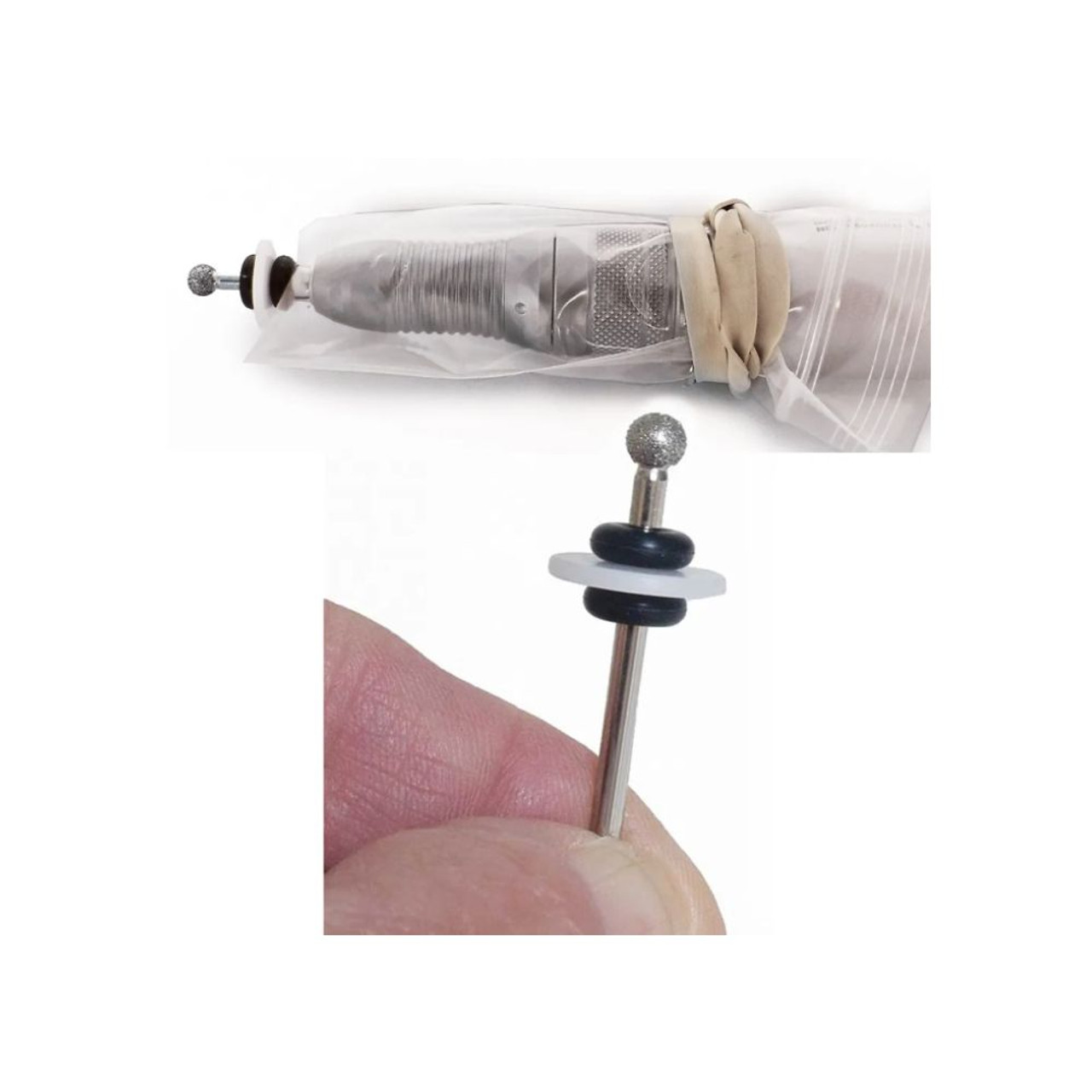 Use when water or coolant are needed for your work to prevent damage to the handpiece