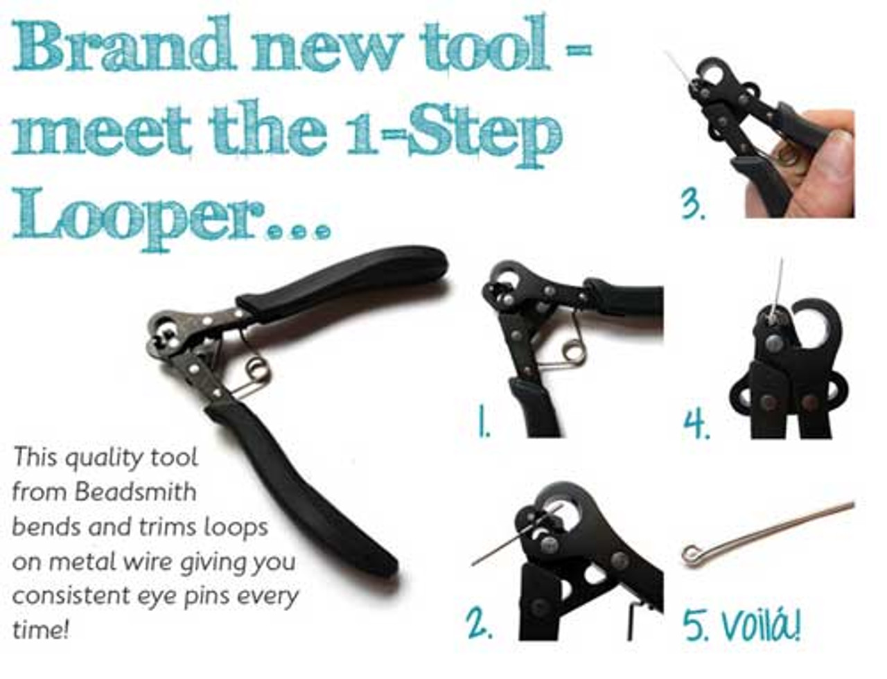 The BeadSmith 1-Step 1.5mm Looper Plier