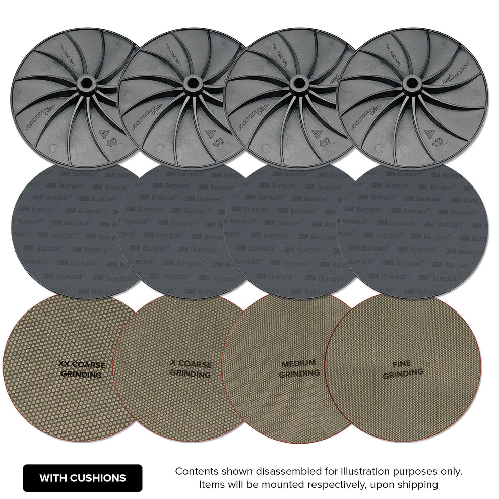JoolTool FLAT TOP Diamond Grinding Abrasives Combo Set