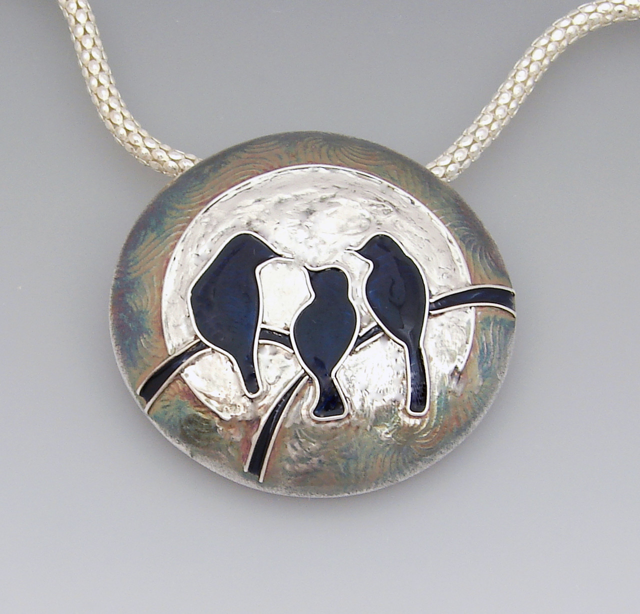 Enamel on silver Joy Funnell