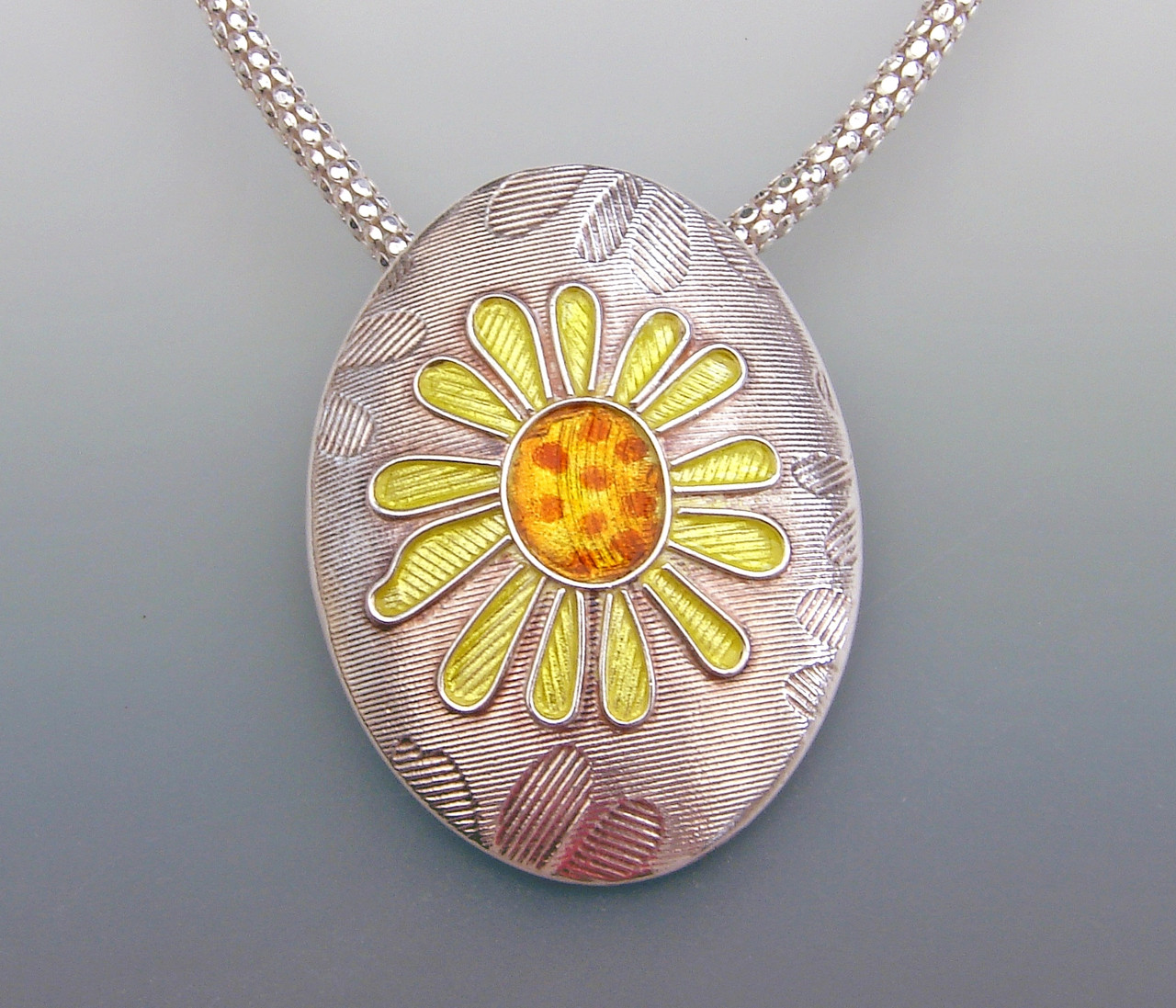 You could make this in Joy's enamelling on silver class 