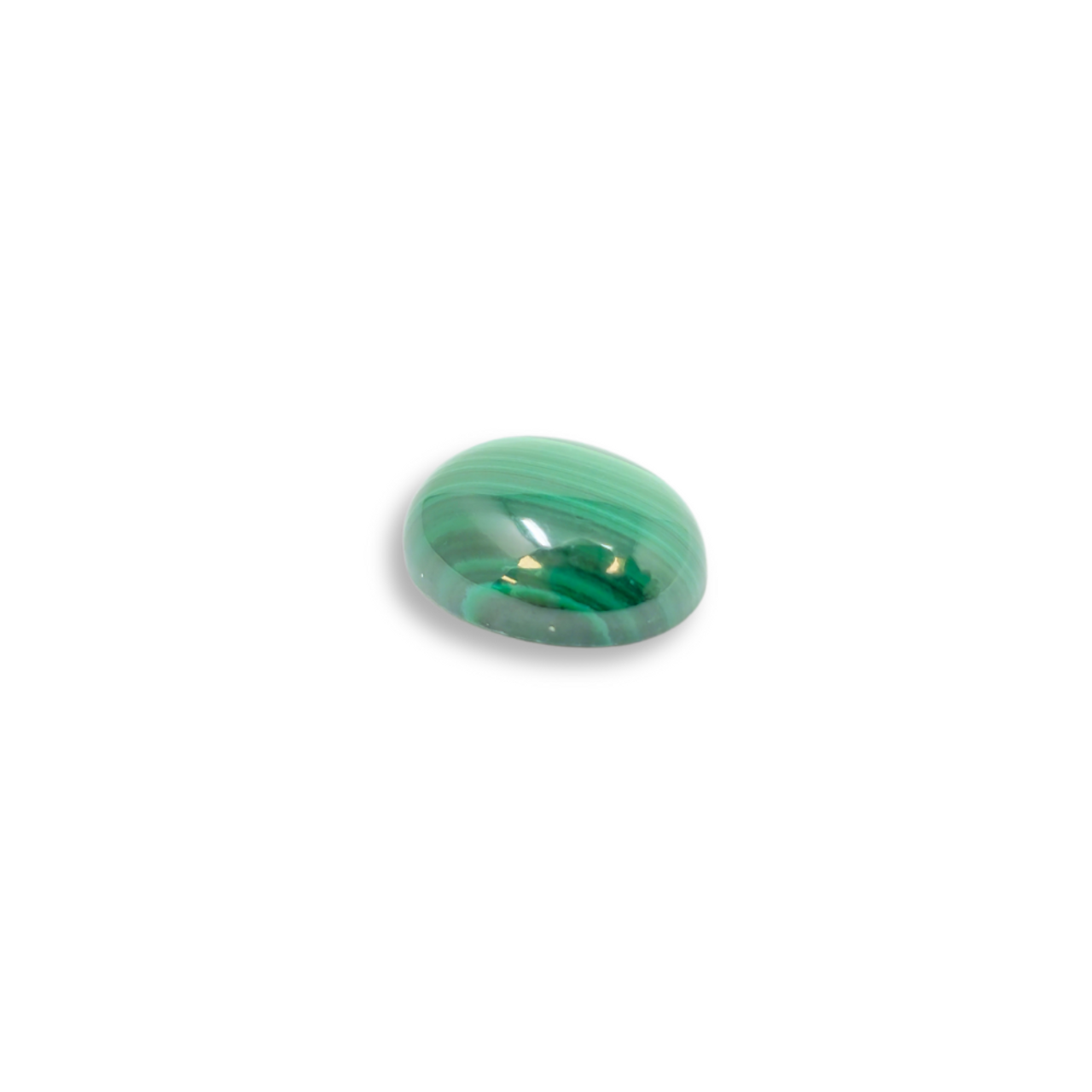 Oval Cabochon - Malachite - 8x10mm - 102-T-001-T