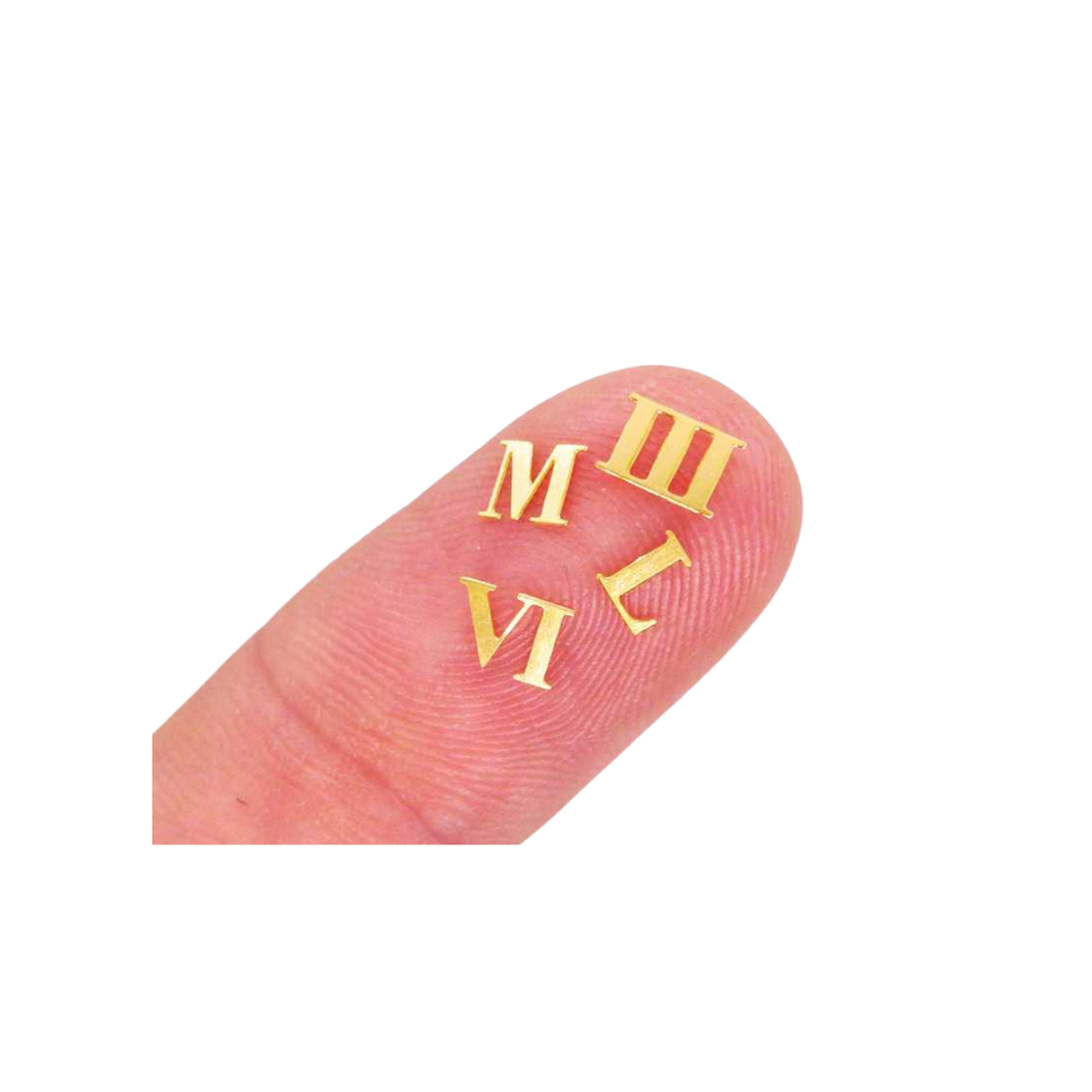 Brass Letters - Roman Numbers Size