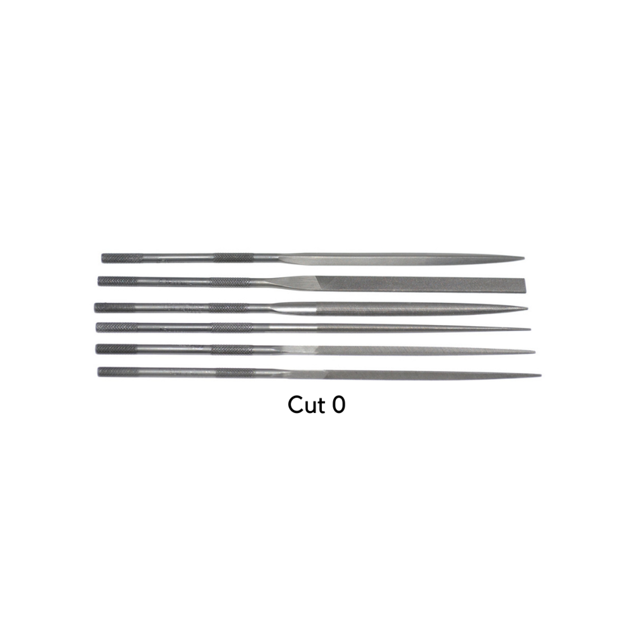 Grobet Needle File Set - Cut 0