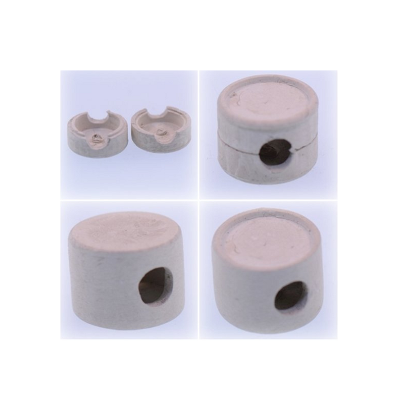 Bead Builder Mould Set - Circle in dry clay