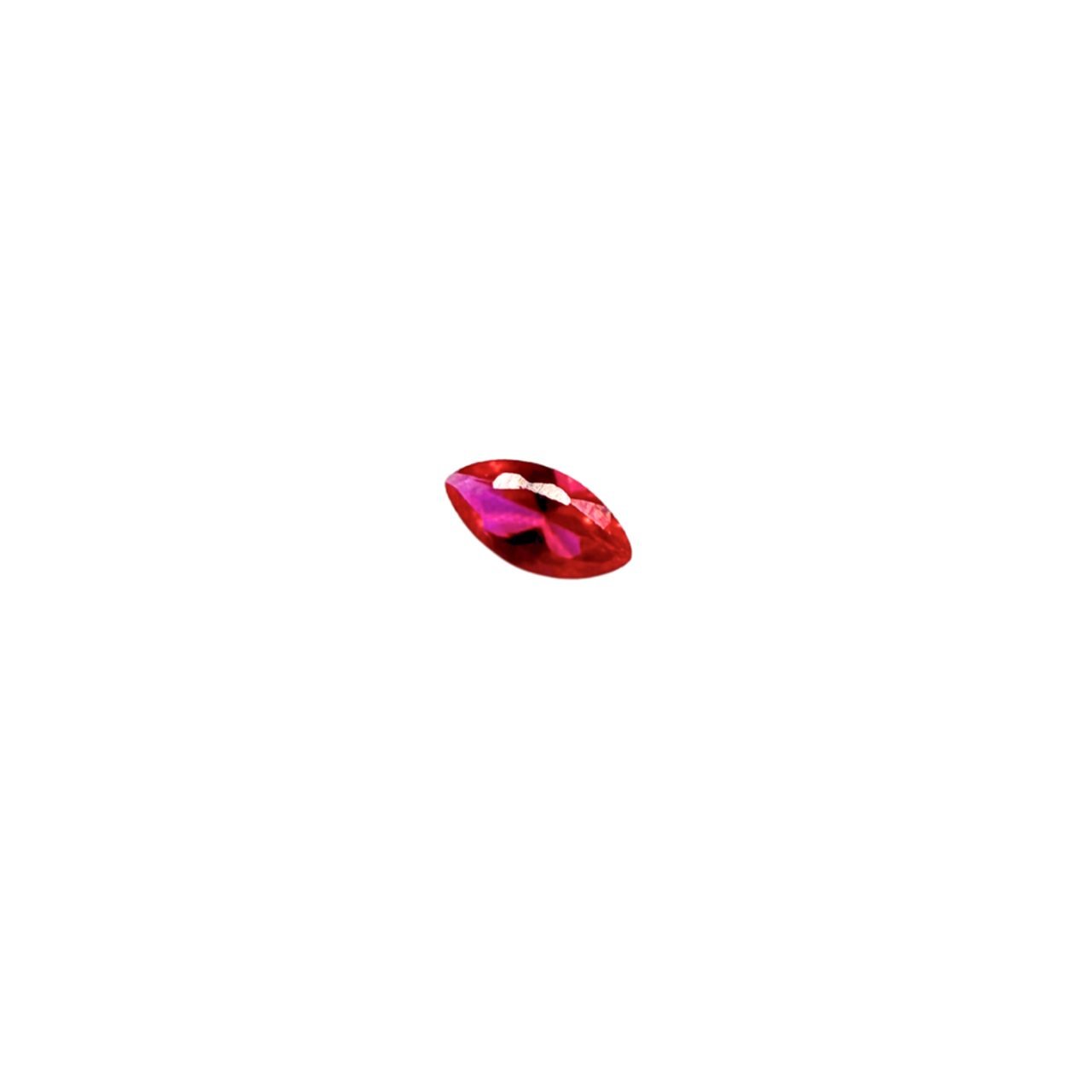 Lab Created Gemstone - Dark Pink - Marquise - 8x4mm Lab Created Gemstone - Dark Pink - Marquise - 8x4mm
