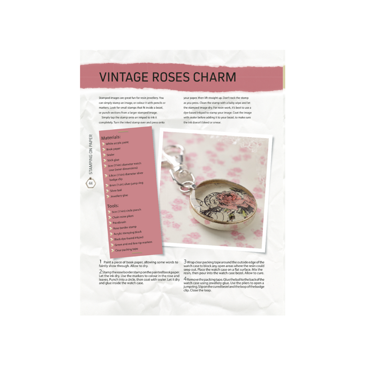 How to Make Resin Jewellery by Sara Normann How to Make Resin Jewellery by Sara Normann