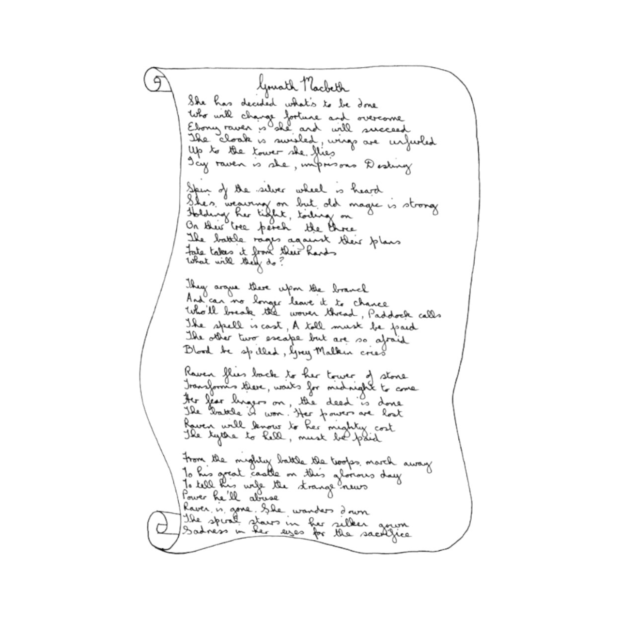 Texture - Carol Douglas - Raven - Poem Insert