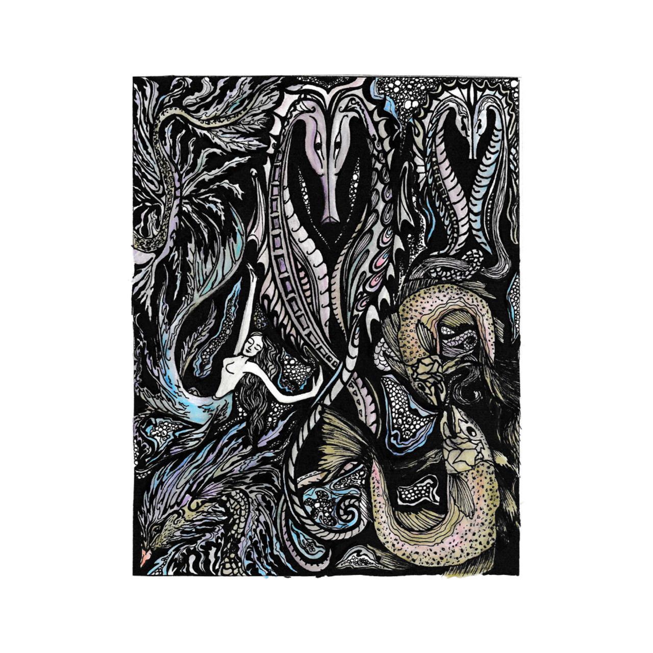 Texture - Carol Douglas - Sea Dragon - Colour Close-up