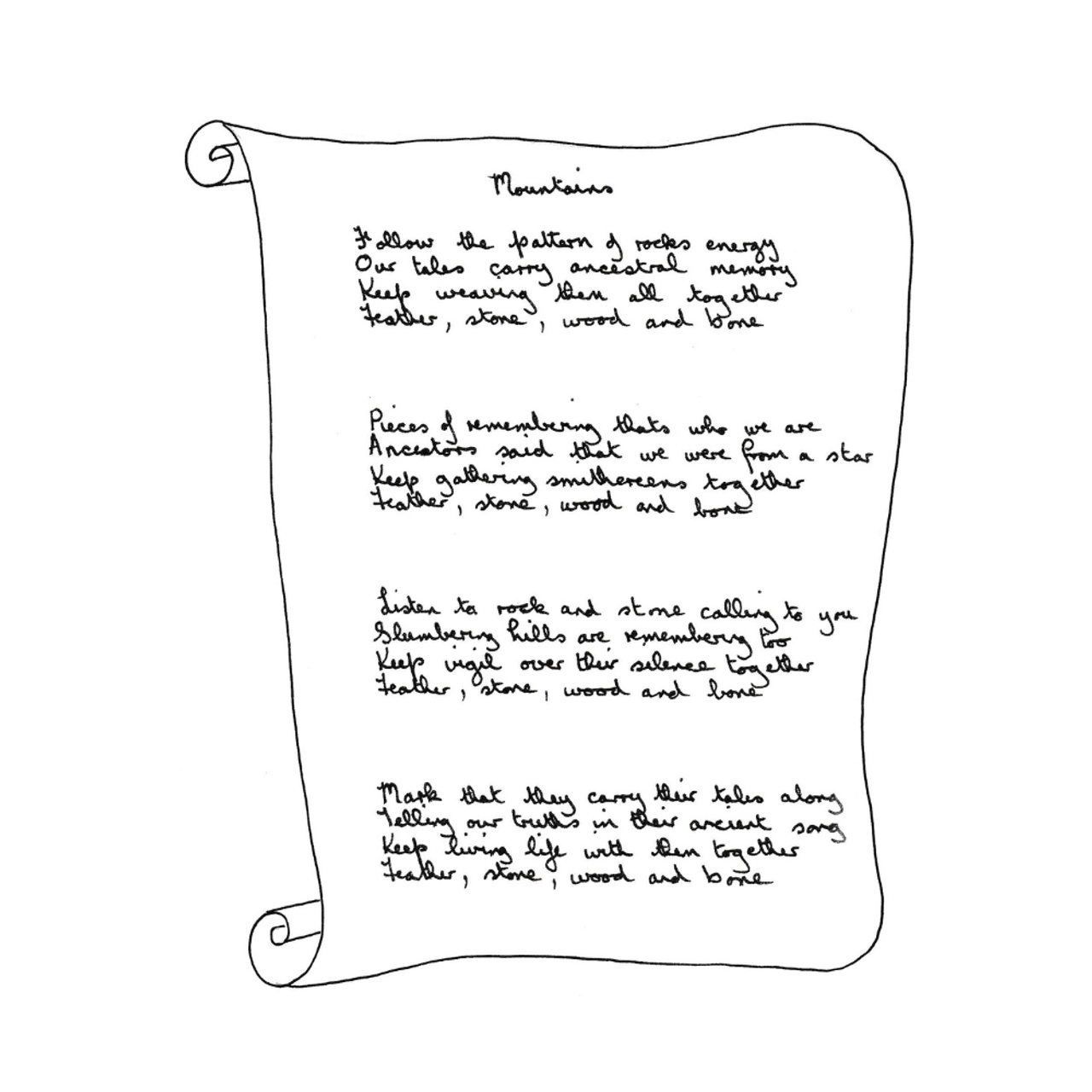 Texture - Carol Douglas - Icelandic Trolls - Poem Insert