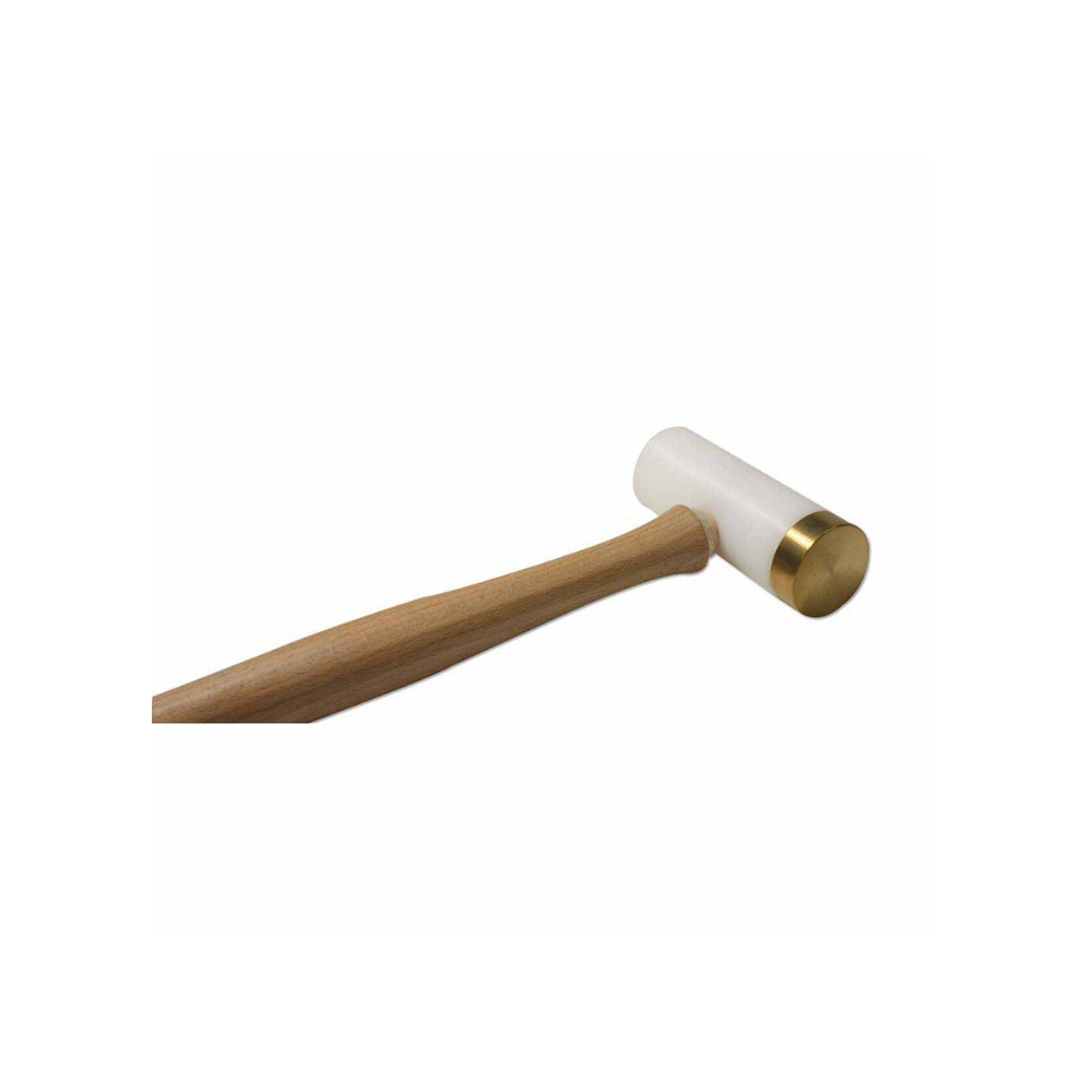 Double Ended Nylon and Brass Hammer 1.5"