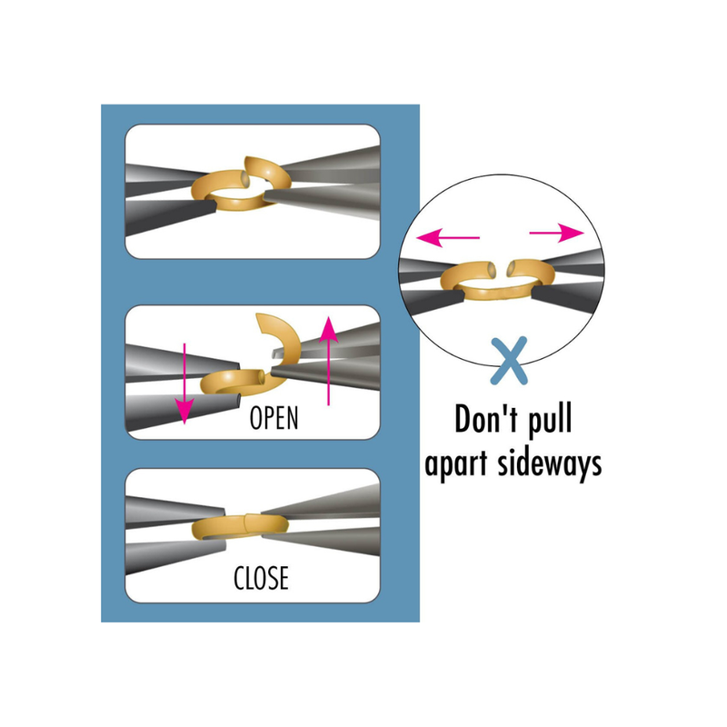 Sterling Silver Jump Rings - 6mm - 5pcs